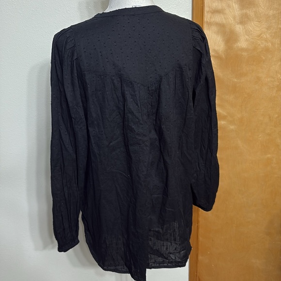 NWT Old Navy Black Long Sleeve Popover Tunic Size S - Picture 7 of 15